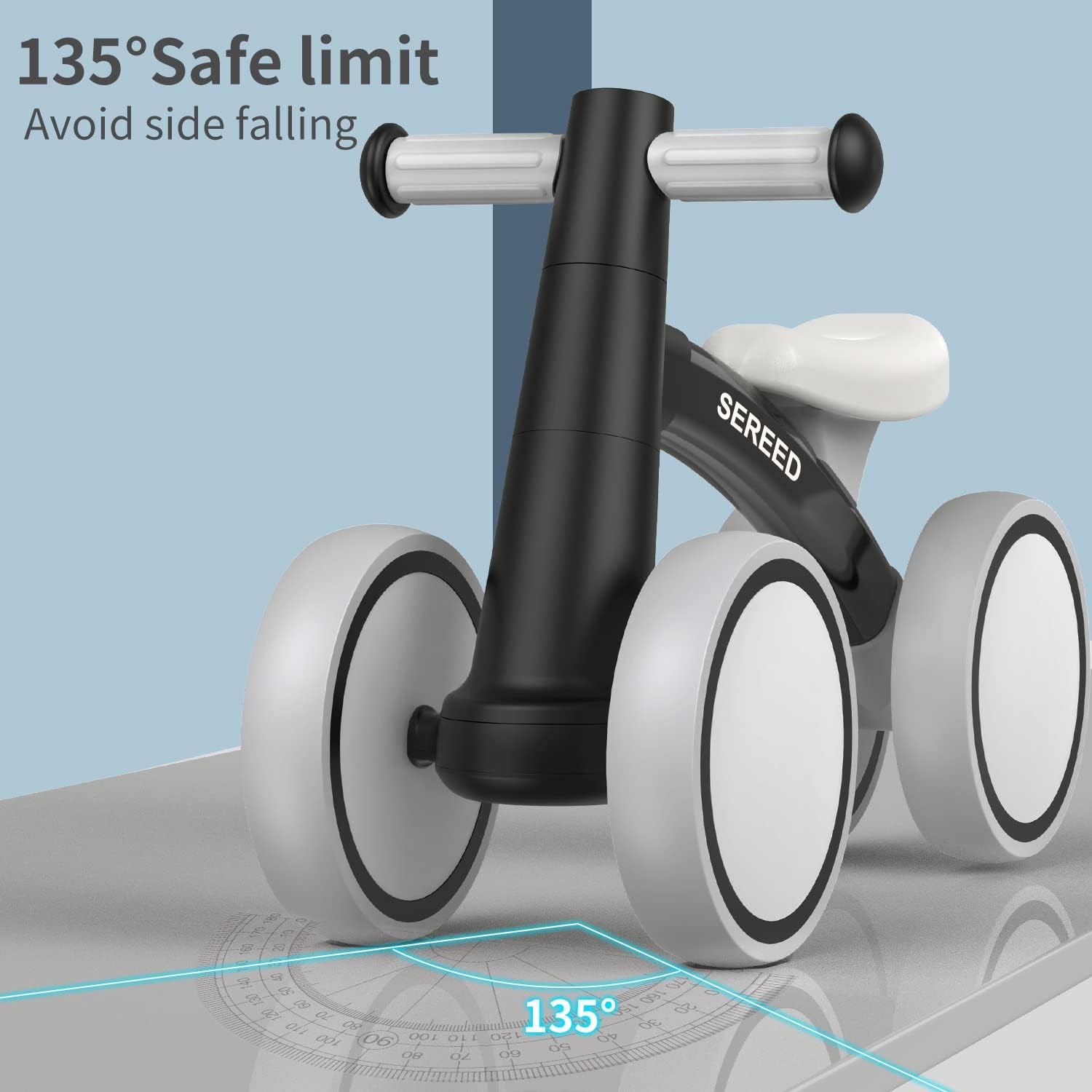 Thumbnail 6 de SEREED Baby Balance Bike 12–24 Month 4-Wheel