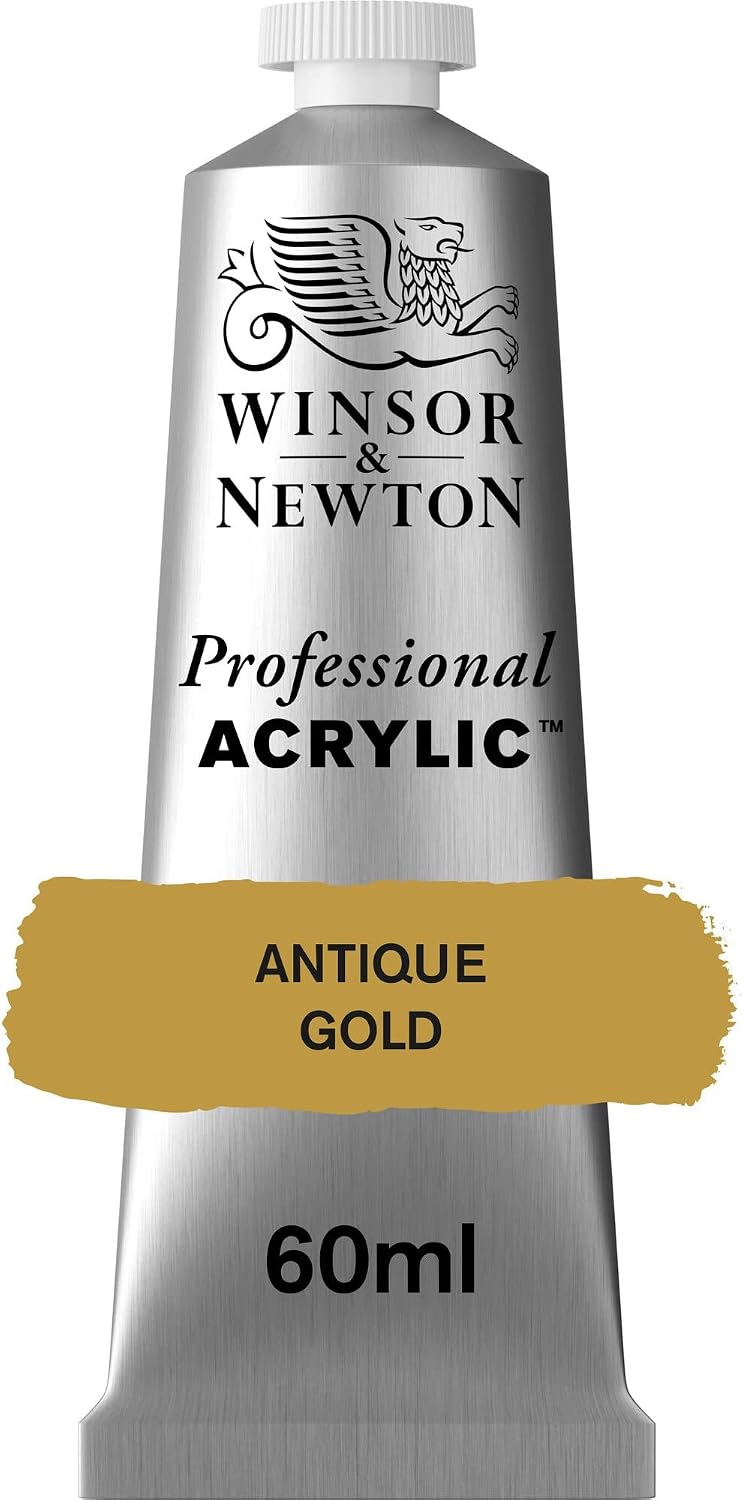 Detalle de Winsor & Newton Professional Acrylfarbe Umbra Natur, 200 ml – Künstlerqualität