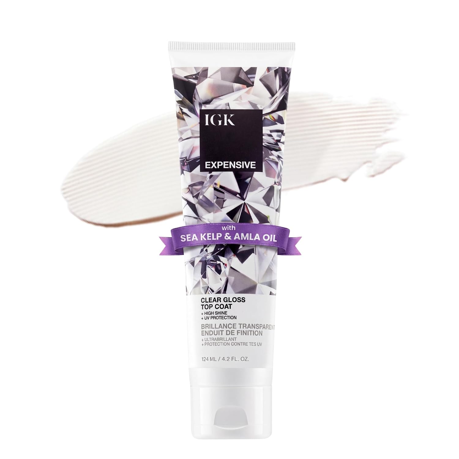 Detalle de IGK EXPENSIVE Clear Hair Gloss Treatment 4.2oz