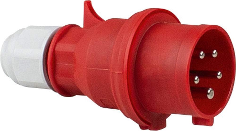 Detalle de as - Schwabe Enchufe CEE Bals 400 V 16 A rojo