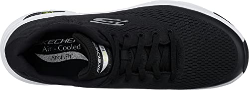 Thumbnail 4 de Skechers ARCH FIT en color negro (44 EU): zapatillas con cierre de cordones y suela de caucho