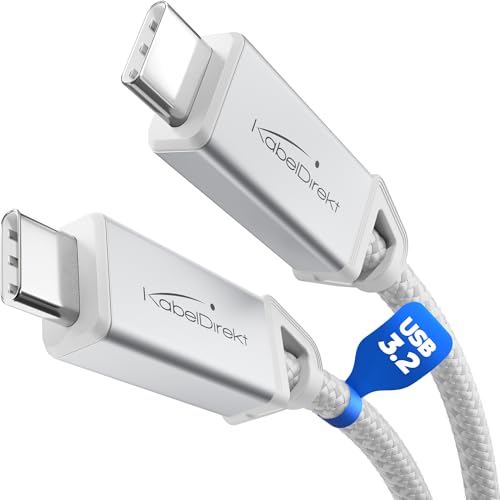 Detalle de KabelDirekt Cable USB-C Todo en Uno 1,5 m - 20 Gbit/s