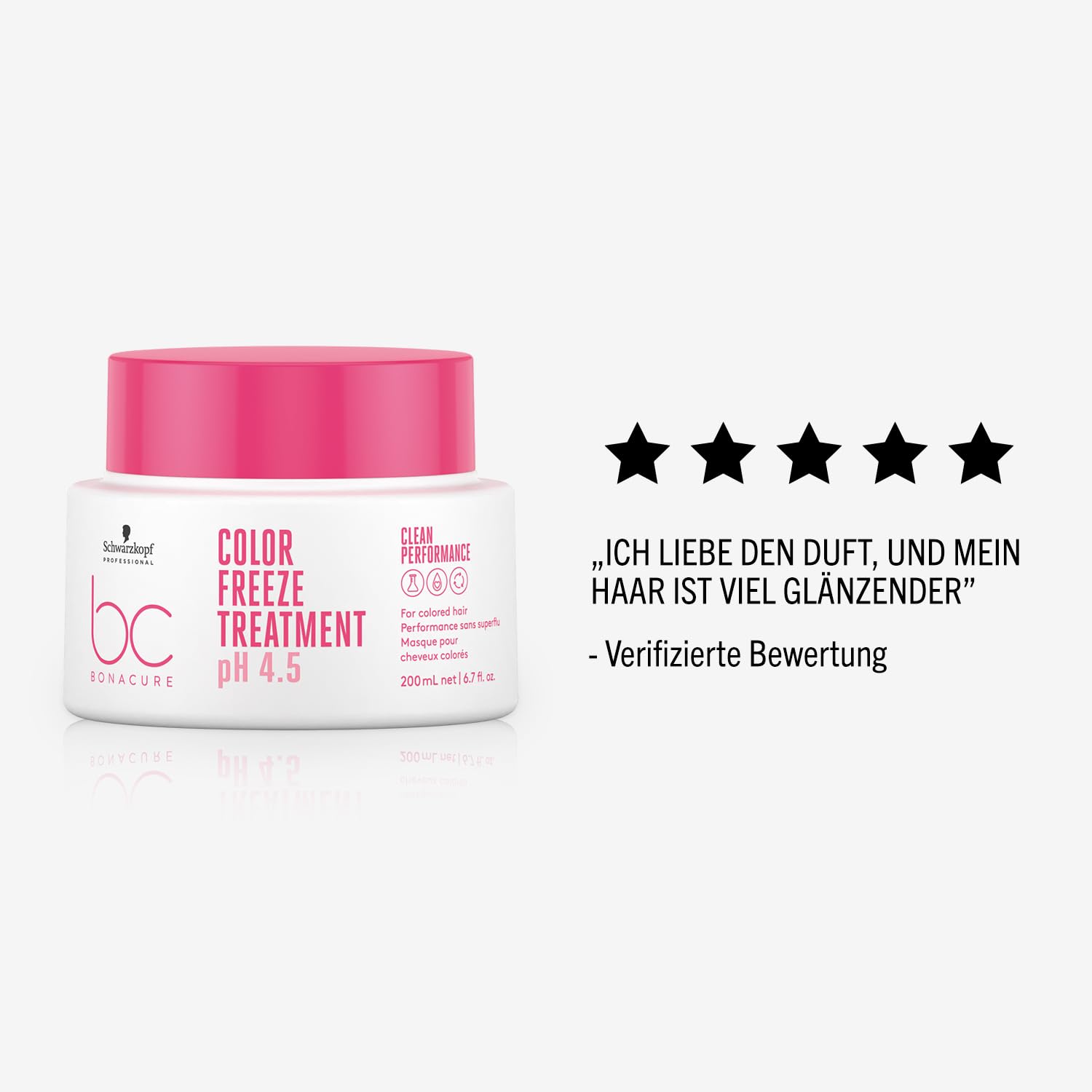 Thumbnail 5 de Schwarzkopf Professional Bonacure Color Freeze Treatment Cremige Haarmaske – Haarkur Für Coloriertes Haar, pH 4.5 Balancer, 200 ml
