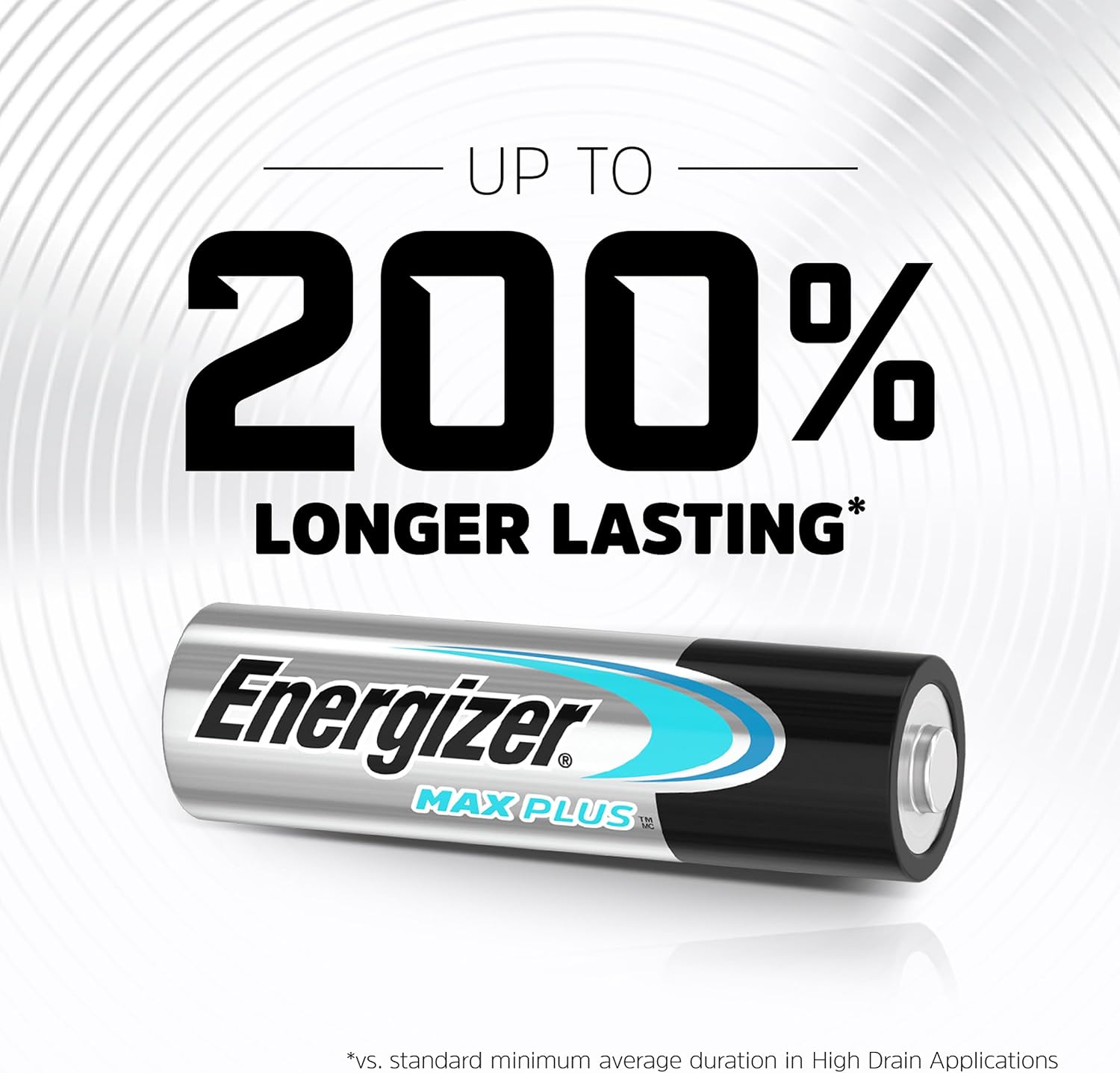Detalle de Energizer Max Plus AA Batteries (10 Pack) – Long-Lasting 1.5V Alkaline Power for High-Drain Devices