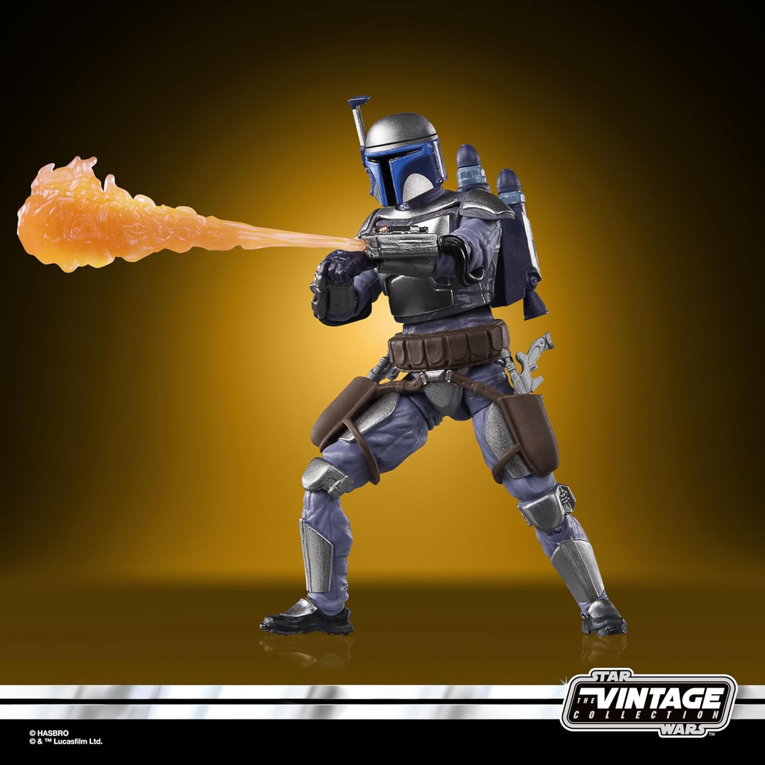 Detalle de Star Wars The Vintage Collection - Jango Fett Figurine articulée Deluxe 9,5 cm