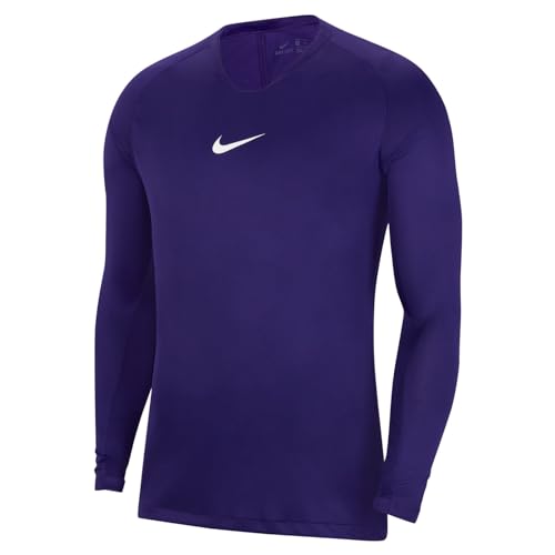 Nike Park First Layer, maillot de football homme, polyester, Court Purple/blanc, S