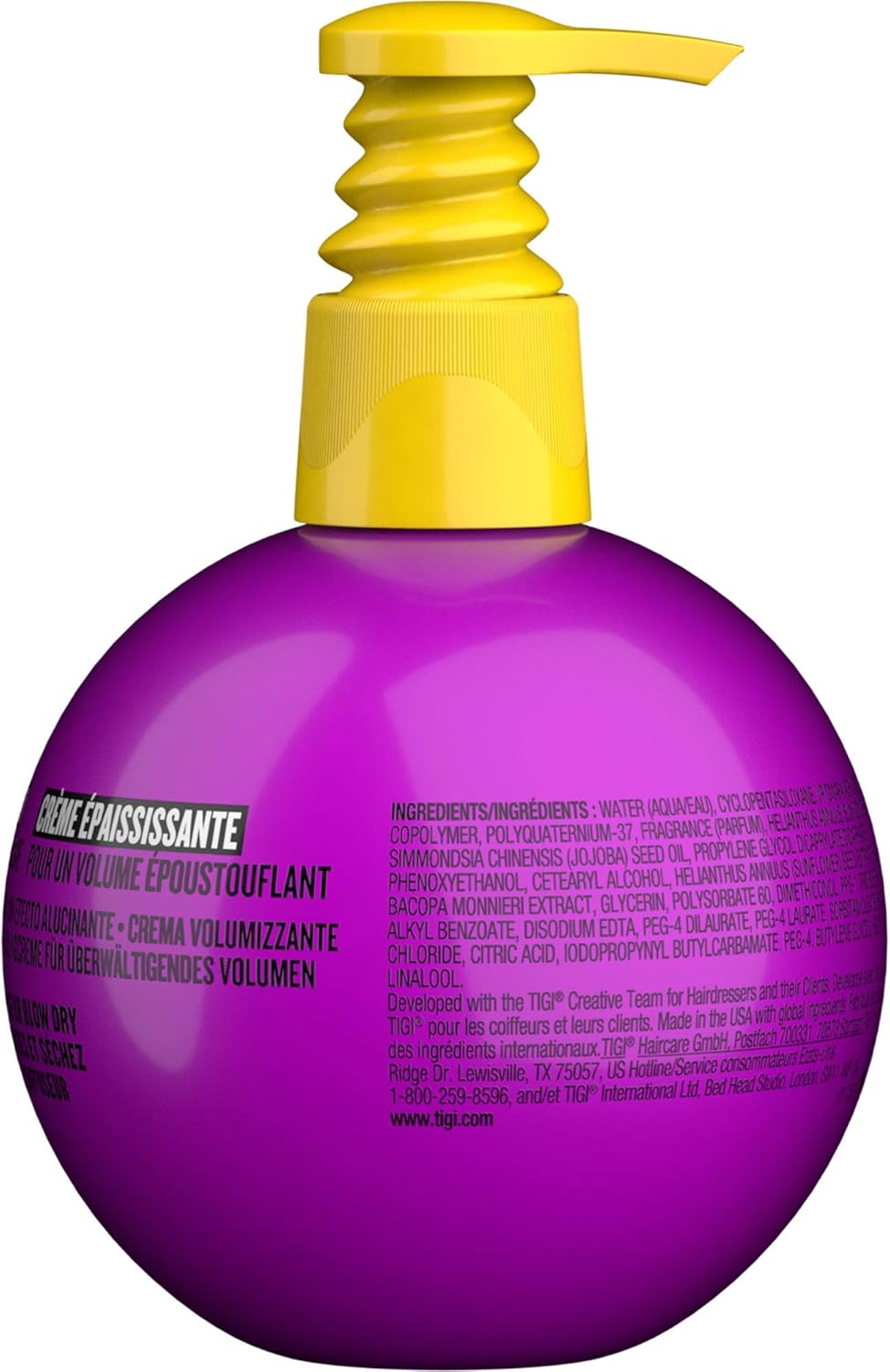 Detalle de BED HEAD by TIGI Small Talk Crema Voluminizadora para Cabello Fino 💇♀