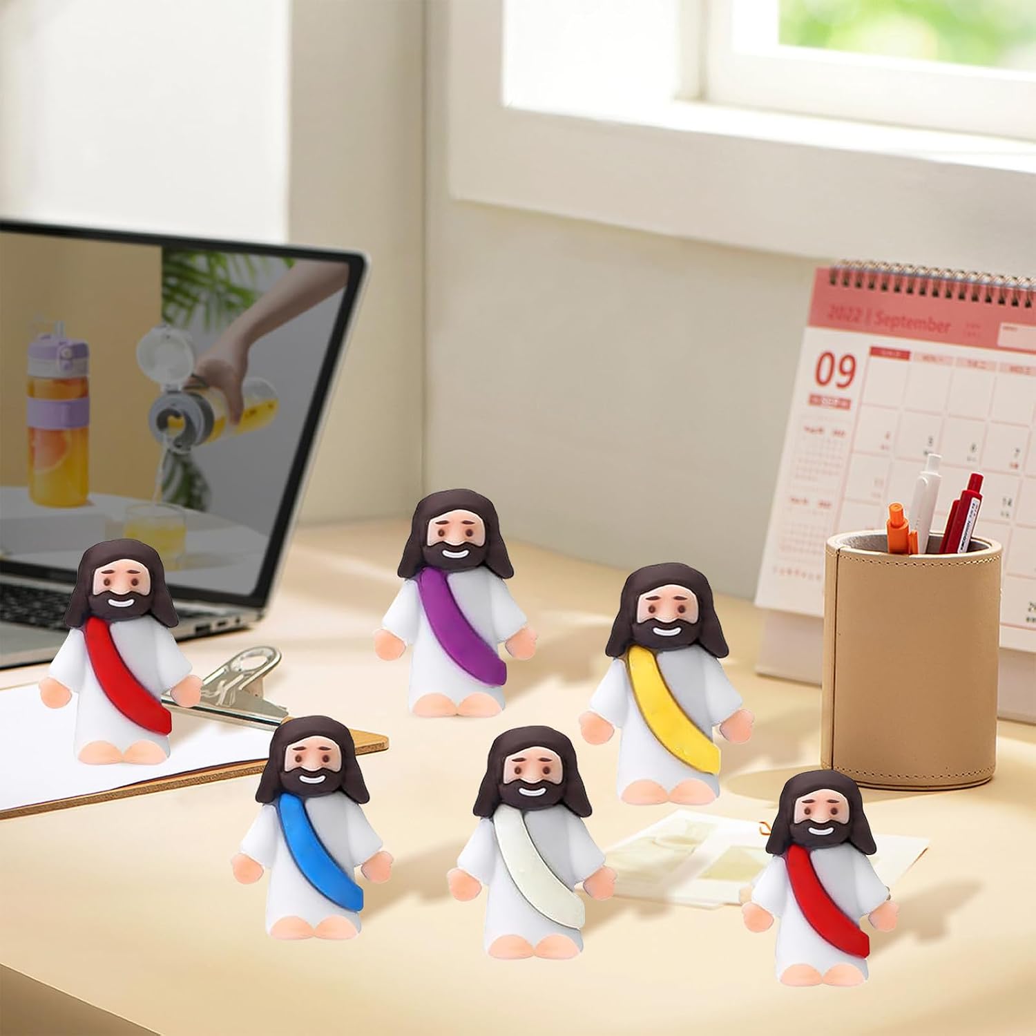 Thumbnail 2 de AKFAHOIF Mini Jesus Figures 30pc Set