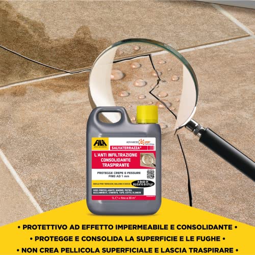 Detalle de FILA Salvaterrazza Impermeabilizzante Terrazzi Balconi – 1L