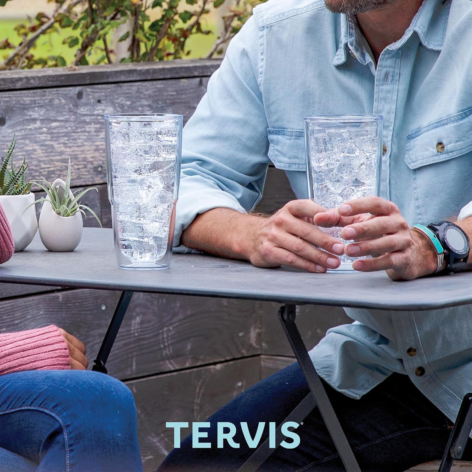 Thumbnail 6 de Tervis Watercolor Poppy Double-Walled Insulated Tumbler Travel Cup (24oz, Classic)
