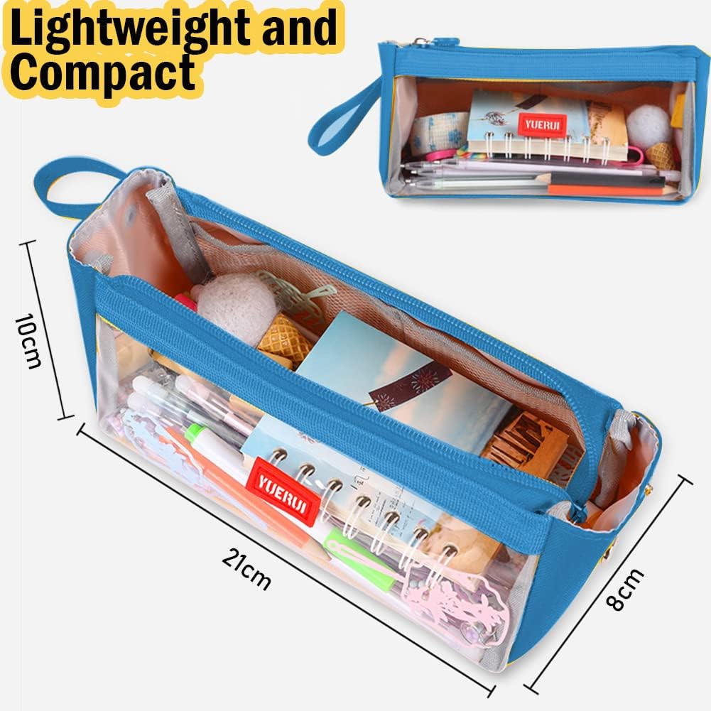 Thumbnail 1 de hzzycer Large Pencil Case Big Capacity