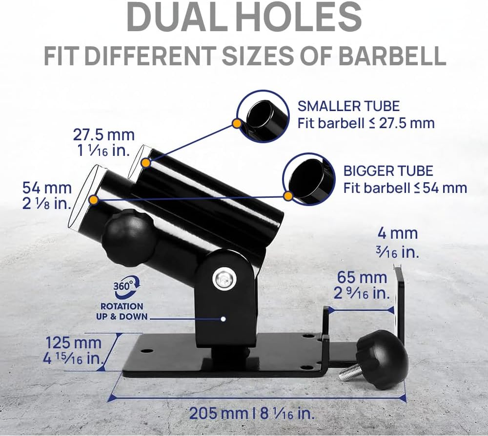 Detalle 2 de Yes4All landmine attachment with 360° swivel