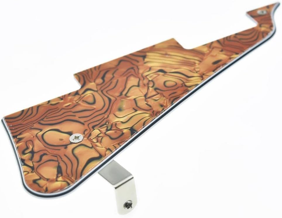 Detalle de KAISH LP Guitar Pickguard in Tiger Stripe