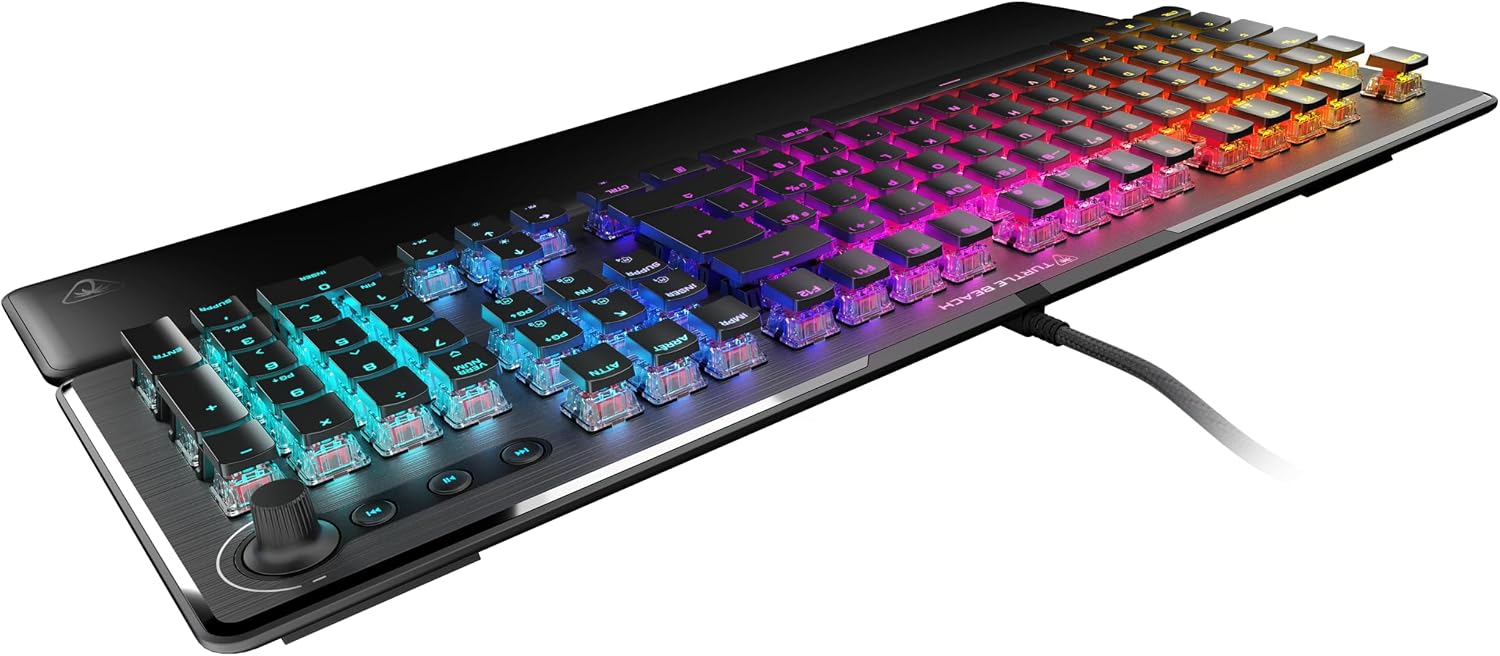 Detalle de Turtle Beach Vulcan II mechanische Gaming‑Tastatur ⌨