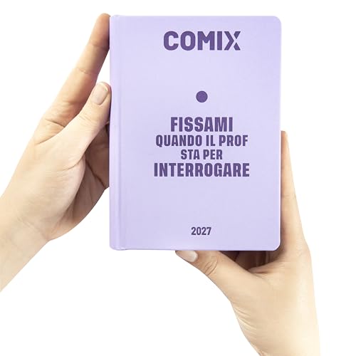 Detalle 2 de COMIX Agenda Giornaliera 16 Mesi 2027 – Copertina rigida, Mini 11x15,3 cm, 576 pagine