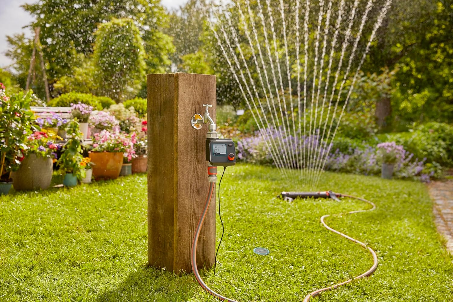 Detalle de Gardena Bewässerungssteuerung Select 1891-20 – Automatische Bewässerung mit drei Zeitplänen