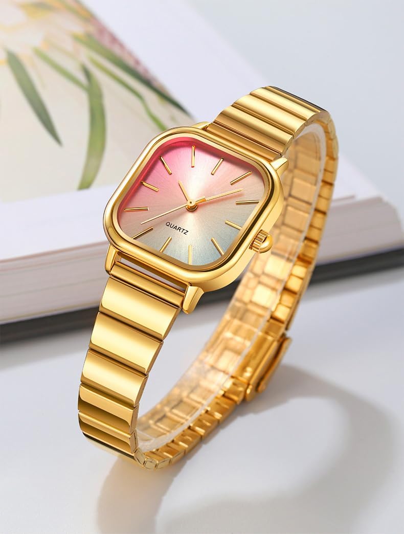 Detalle 2 de HUNRUY Women's Watch with Square Case