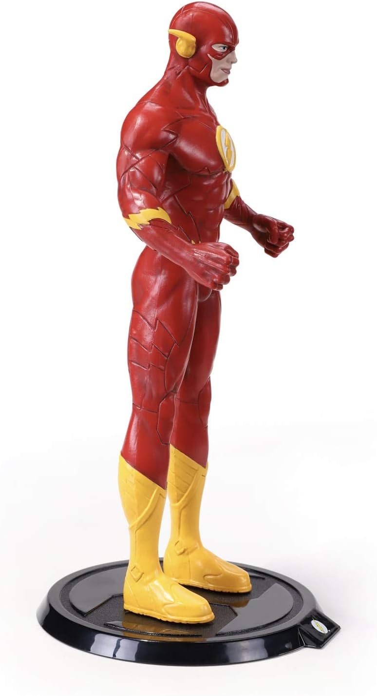 Thumbnail 6 de The Noble Collection BendyFigs DC The Flash bendable figure (7.5in / 19cm) with stand