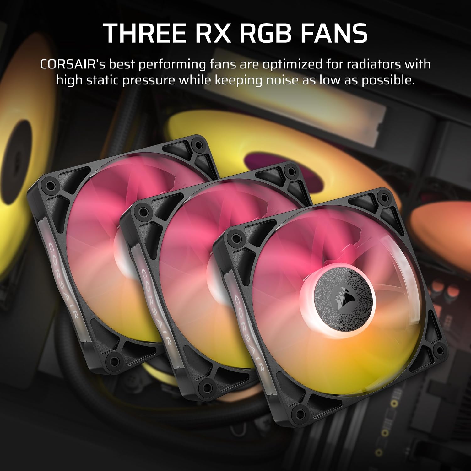 Detalle de Corsair iCUE LINK TITAN 360 RX RGB Noir