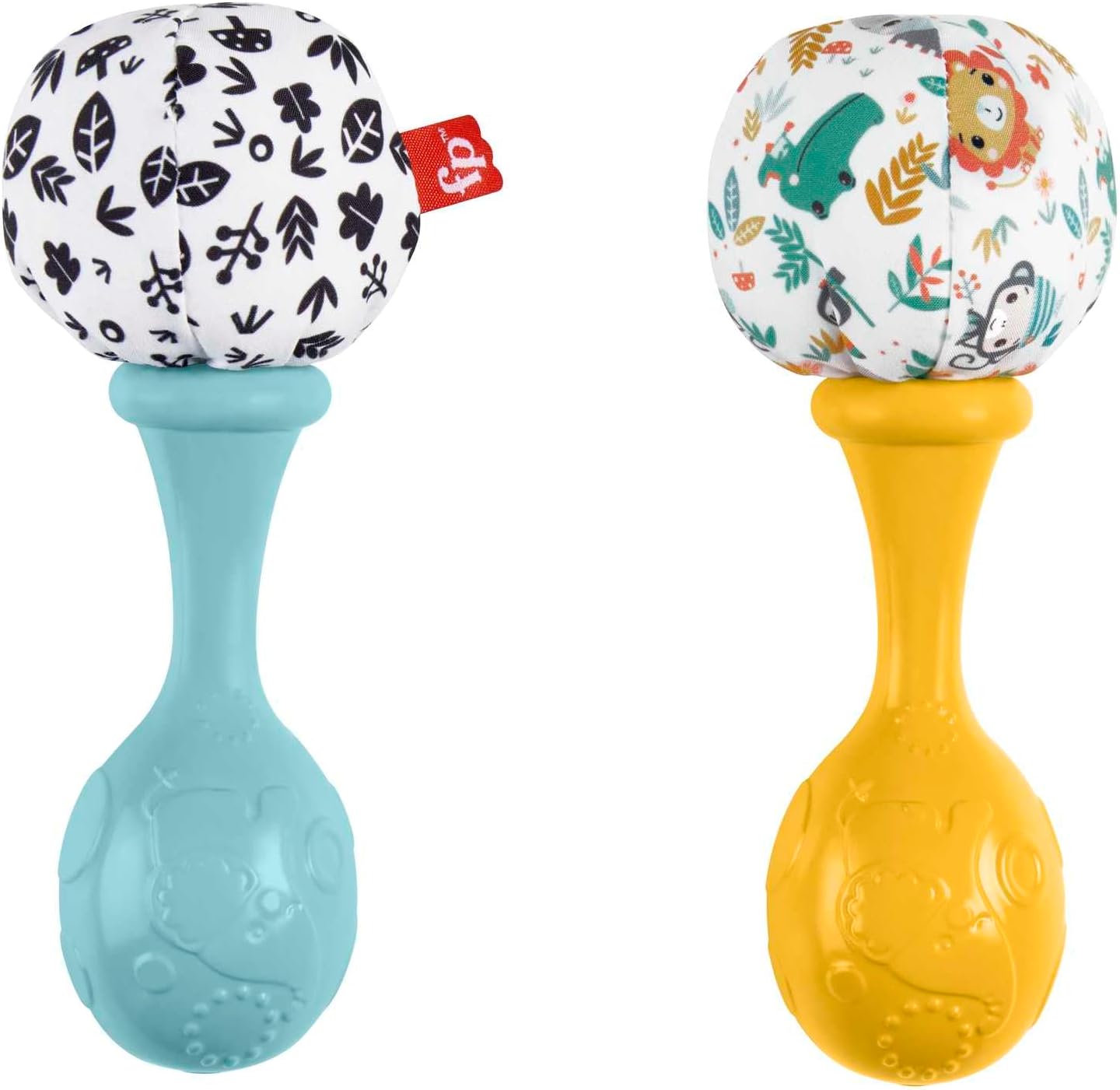 Thumbnail 3 de Fisher-Price HMF34 : lot de 2 hochet bébé Mes Premières Maracas (à partir de 3 mois)