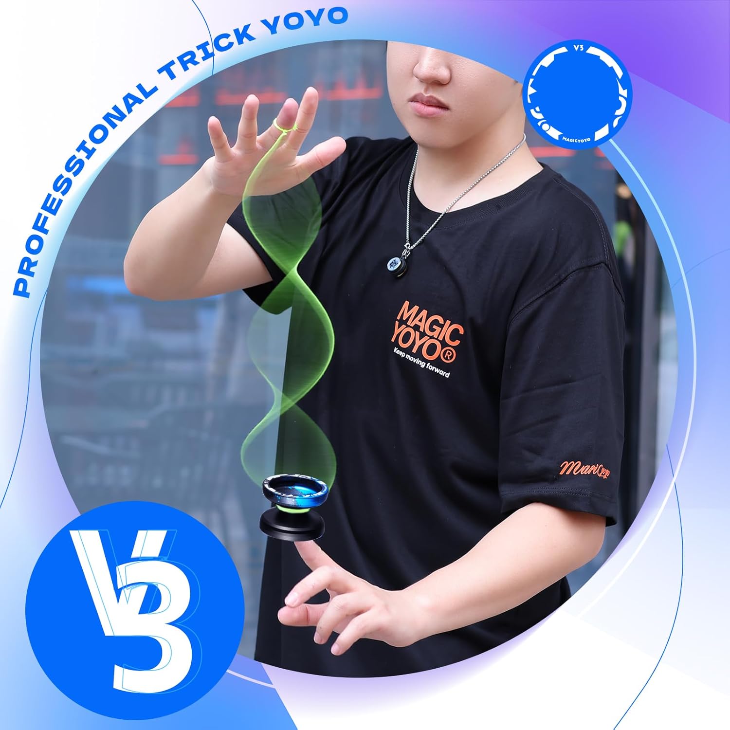 Thumbnail 6 de MAGICYOYO V3 Responsive Metal Yo-yo with 12 Strings