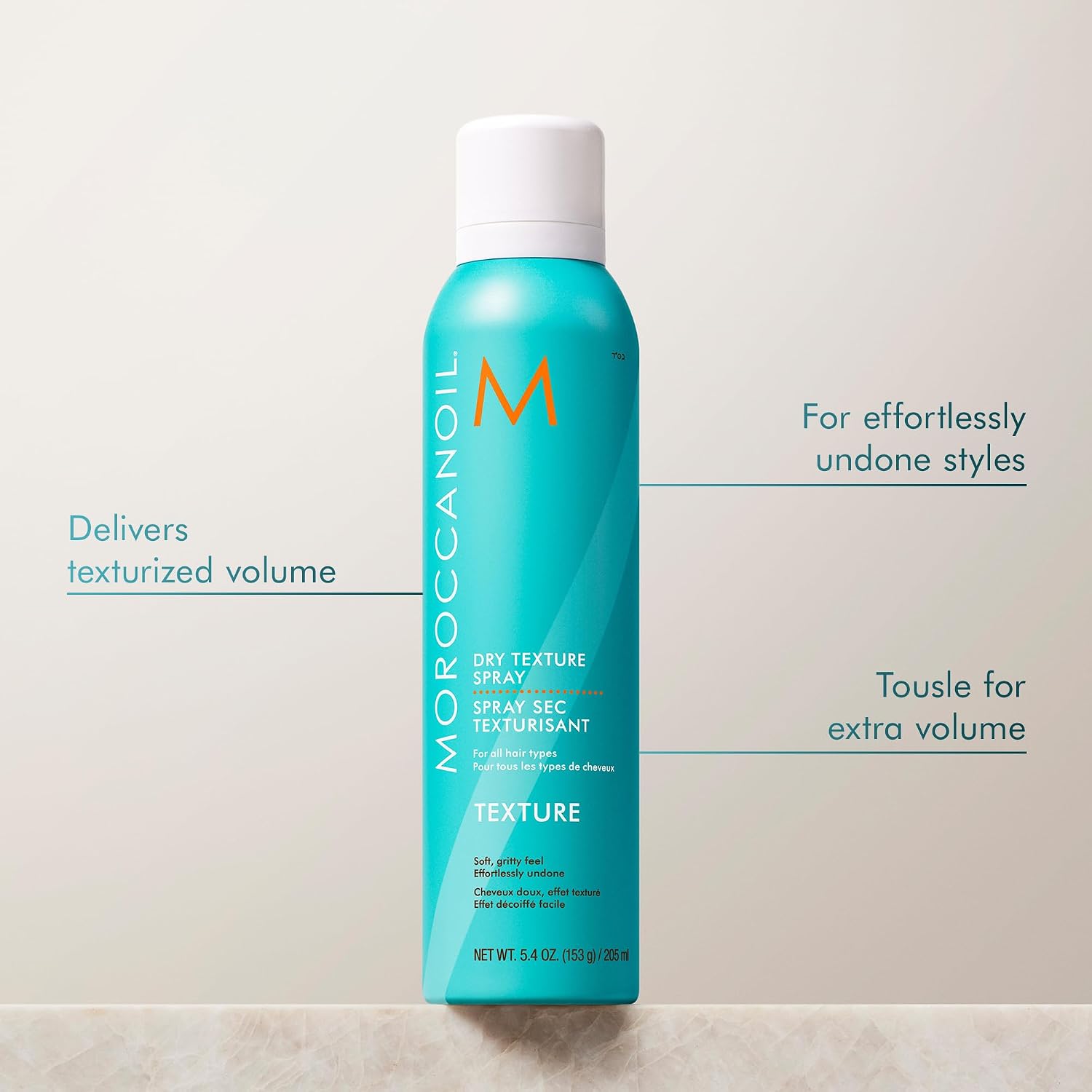 Detalle 2 de Moroccanoil FMC-DTS205 Dry Texture Spray for Volume, Grip, and Touchable Hold