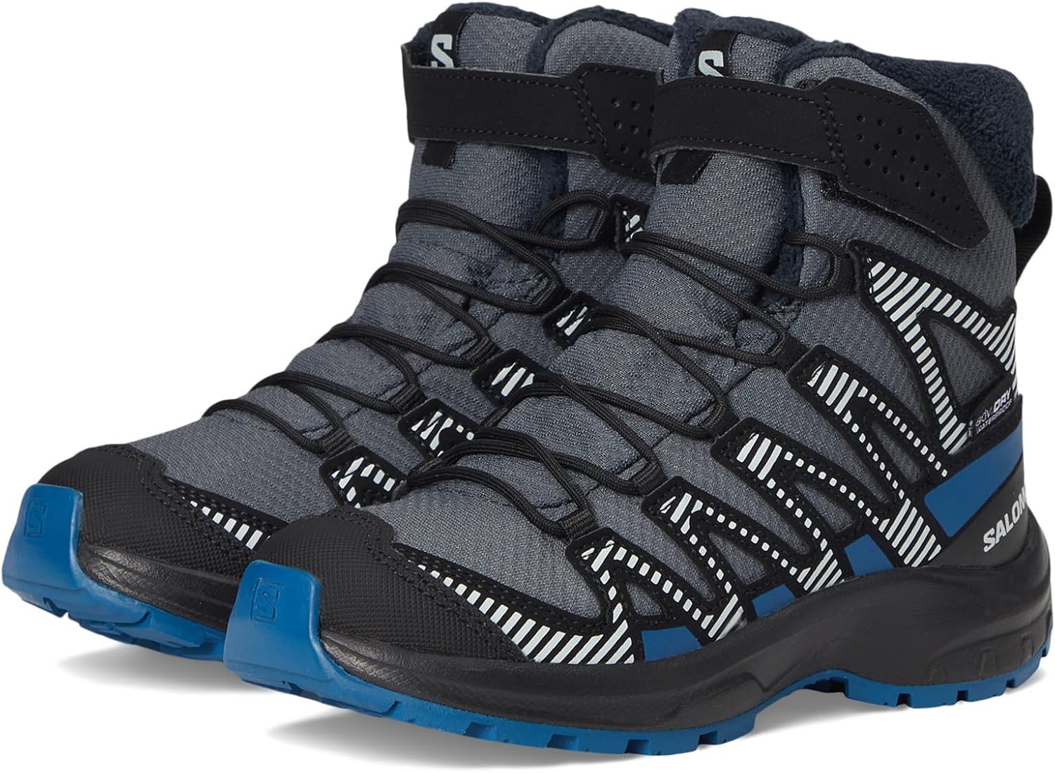 Detalle de Salomon XA PRO V8 Climasalomon Waterproof Scarpe da Bambini – Earth Red, 31
