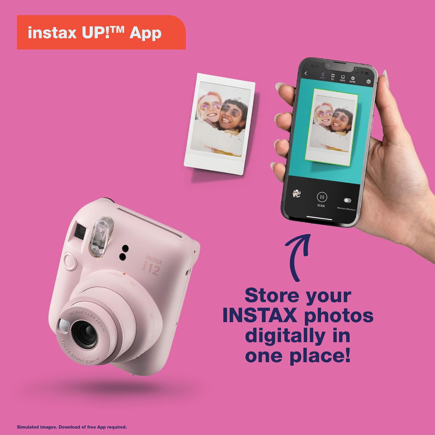 Detalle de Fujifilm instax mini 12 Instant Camera (Mint Green)