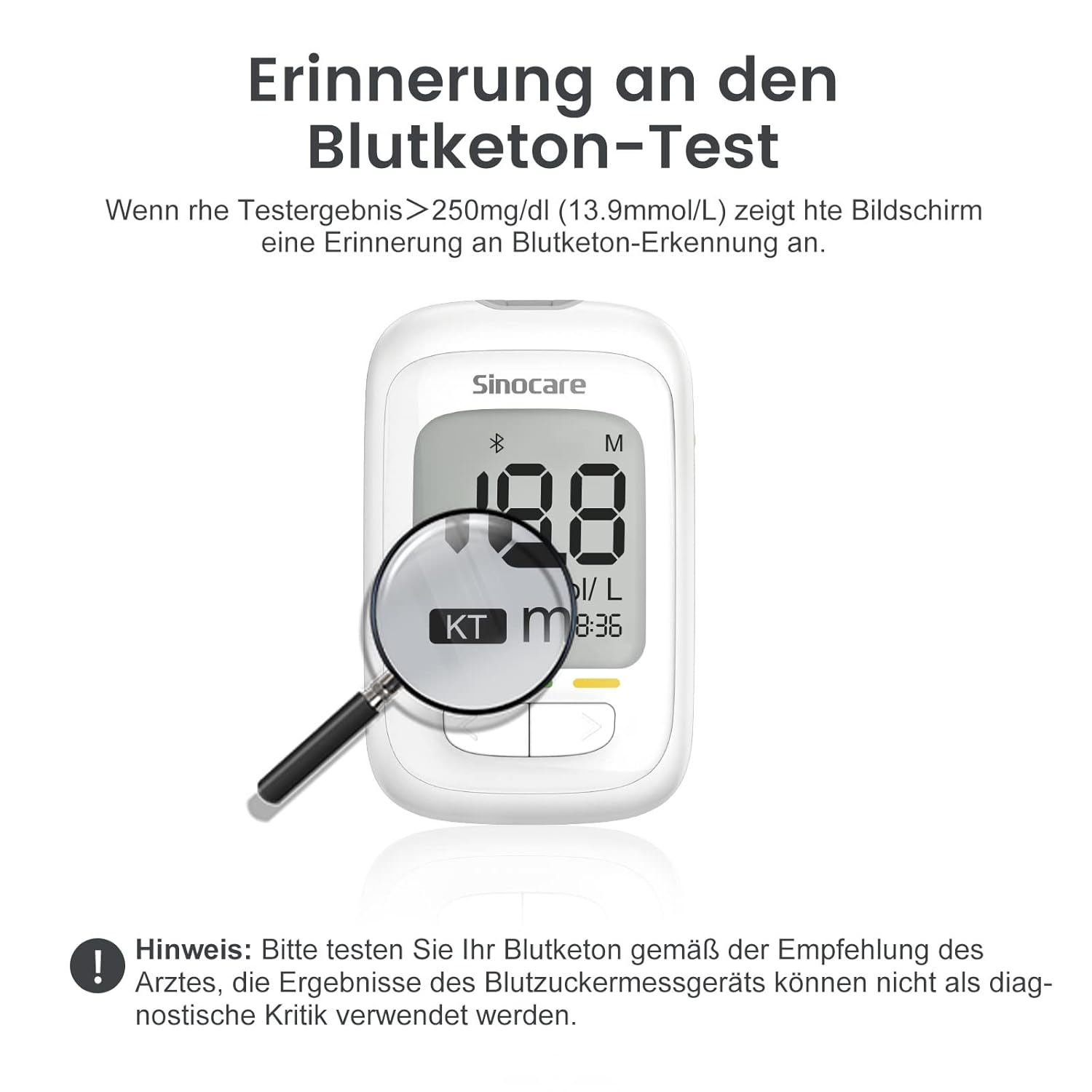 Thumbnail 3 de sinocare Safe AQ pro I 50 Kit Blutzuckermessgerät