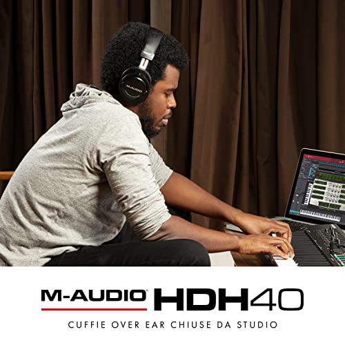 Thumbnail 8 de M-AUDIO HDH40: cuffie chiuse over-ear per monitoraggio, podcast e ascolto quotidiano