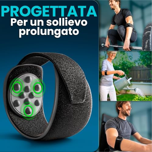 Detalle de NativoDex Tutore Epicondilite Gomito: Fascia supporto per tennis e golfista