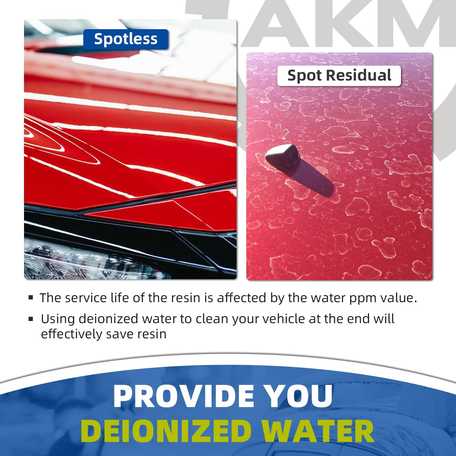 Detalle de AKM Spotless Water System for Car Wash