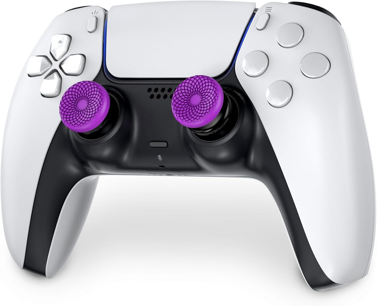 Thumbnail 3 de KontrolFreek FPS Freek Frenzy Thumb Grips for PS5 & PS4 (Purple/Black) – High-Rise + Mid-Rise