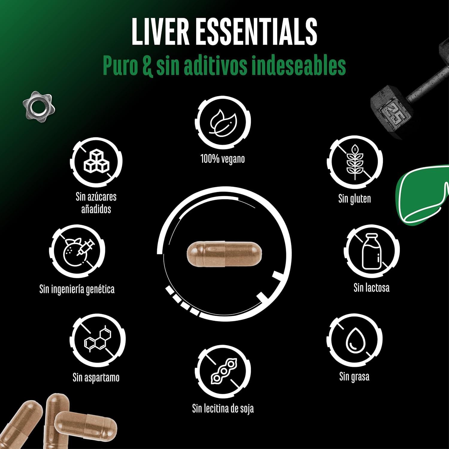 Thumbnail 4 de Liver Essentials complejo hepático 180 cápsulas
