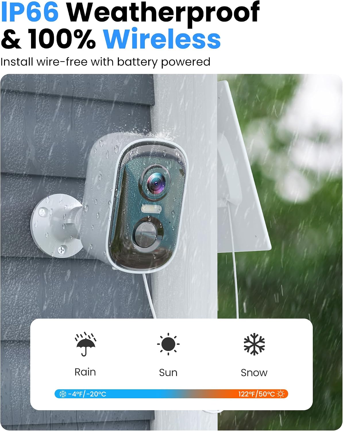 Thumbnail 6 de MISECU 2K Solar Camera 2-pack for Outdoor Security