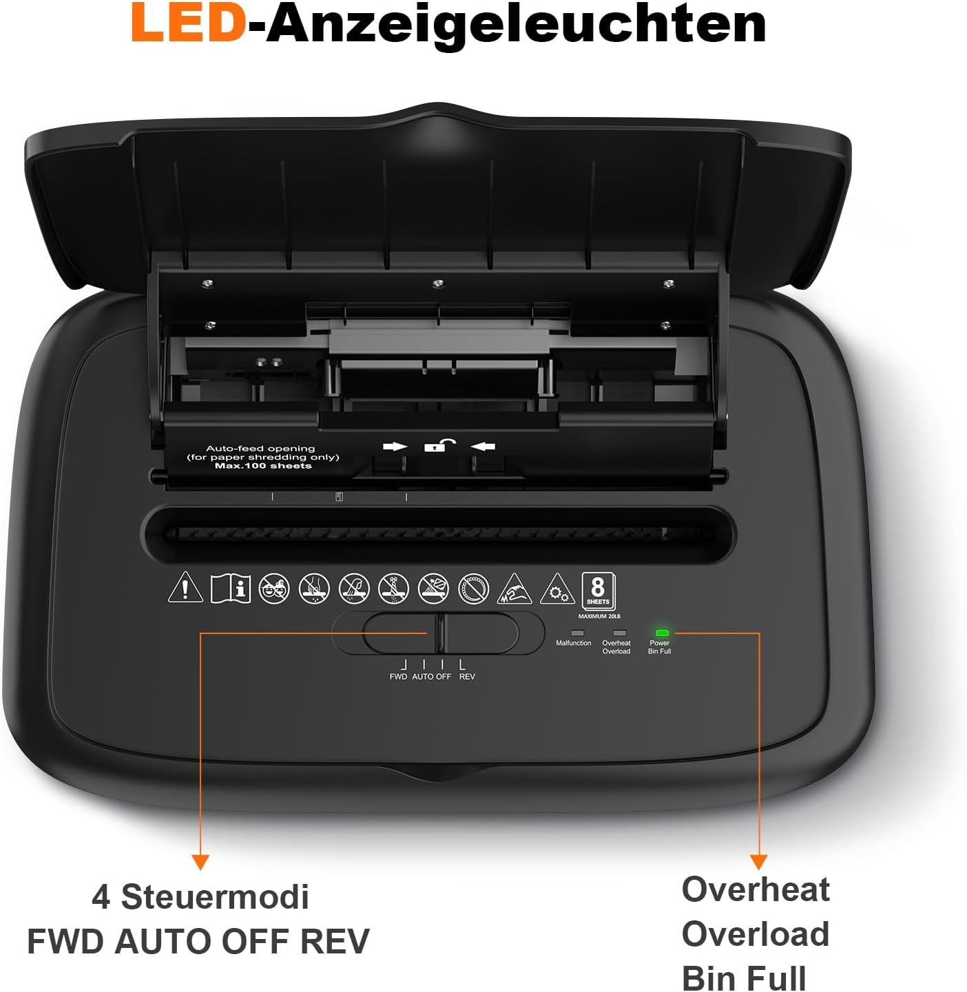 Thumbnail 6 de Bonsaii C231-D Aktenvernichter 16 L 🗄️