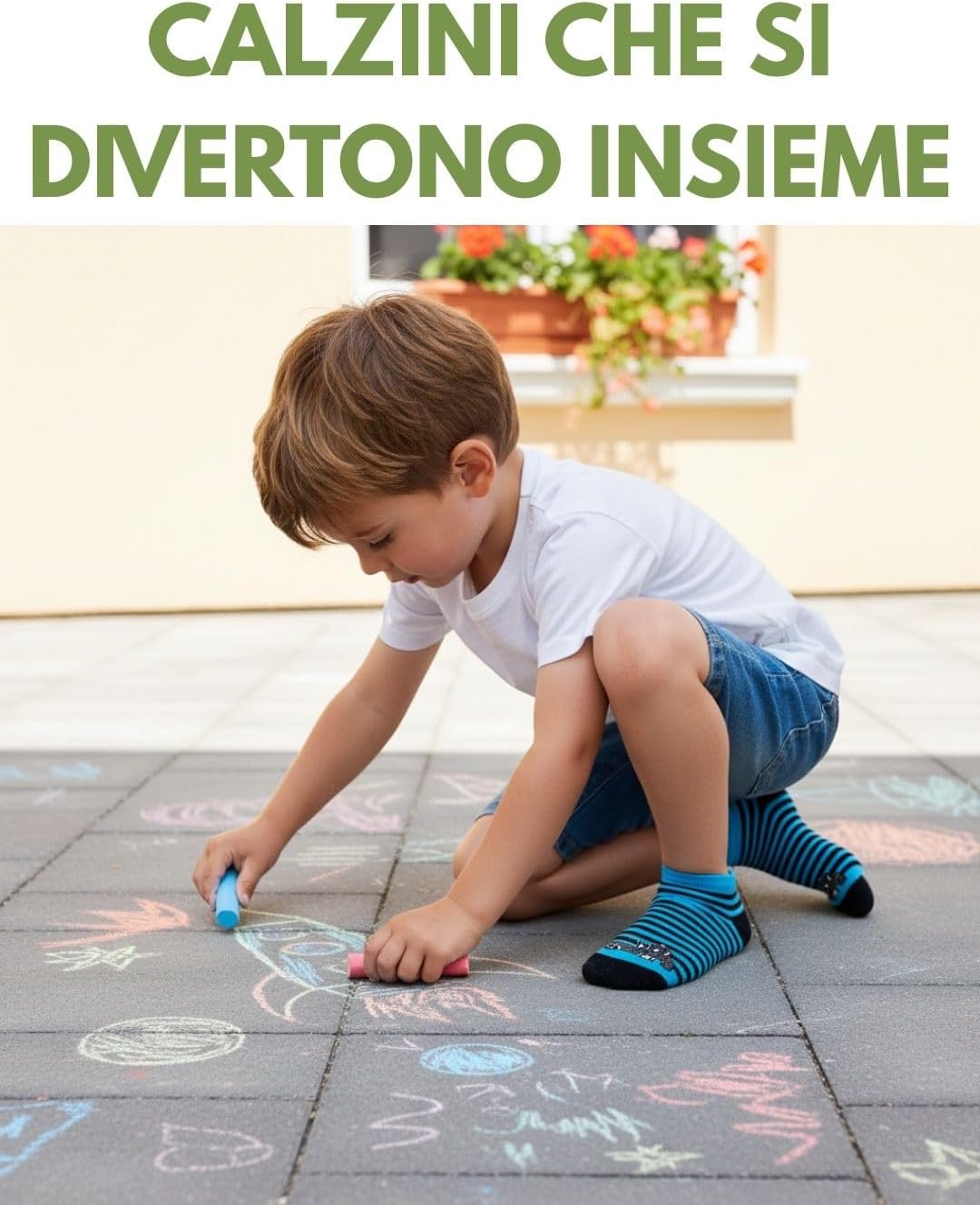 Thumbnail 4 de Confezione sockenkauf24 da 10 paia di calzini corti per bambini e ragazzi in cotone