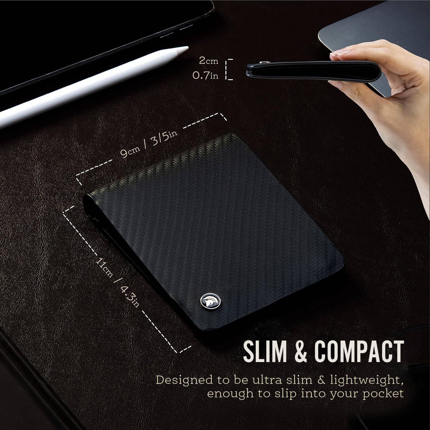Thumbnail 3 de POWR Mens Wallet RFID Carbon Fibre 6‑Slot