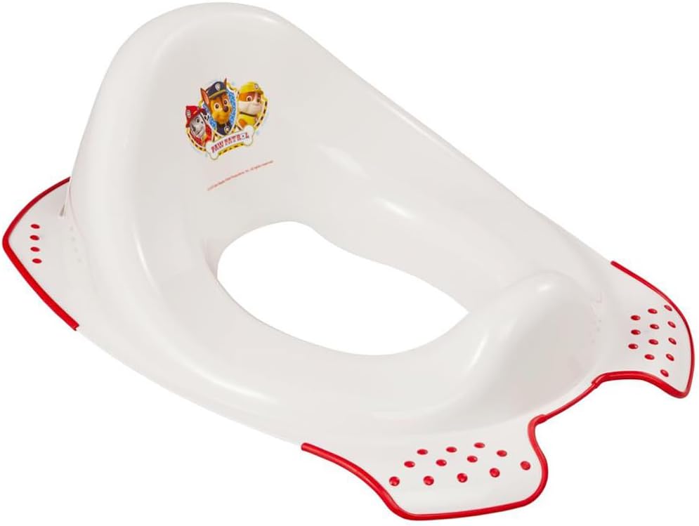 keeeper Siège de toilette P't Patrouille pour bébé (18 mois à 4 ans) — antidérapant, blanc