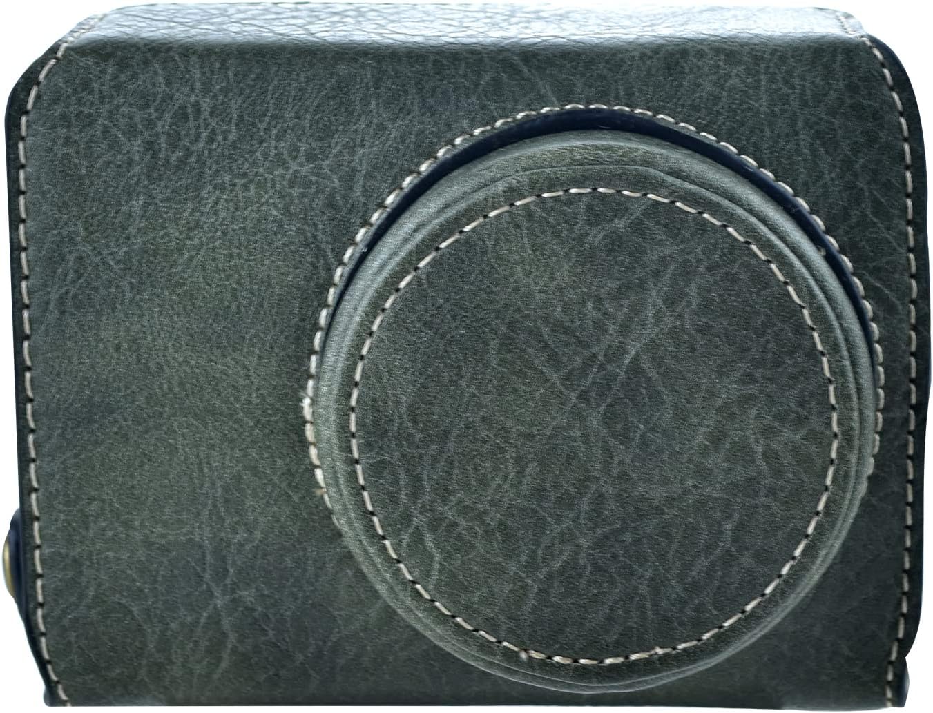Thumbnail 1 de Rieibi GR IV/GR III/GR IIIx Tasche aus Vintage-VPU-Leder – Kameratasche mit Schultergurt (Grün)