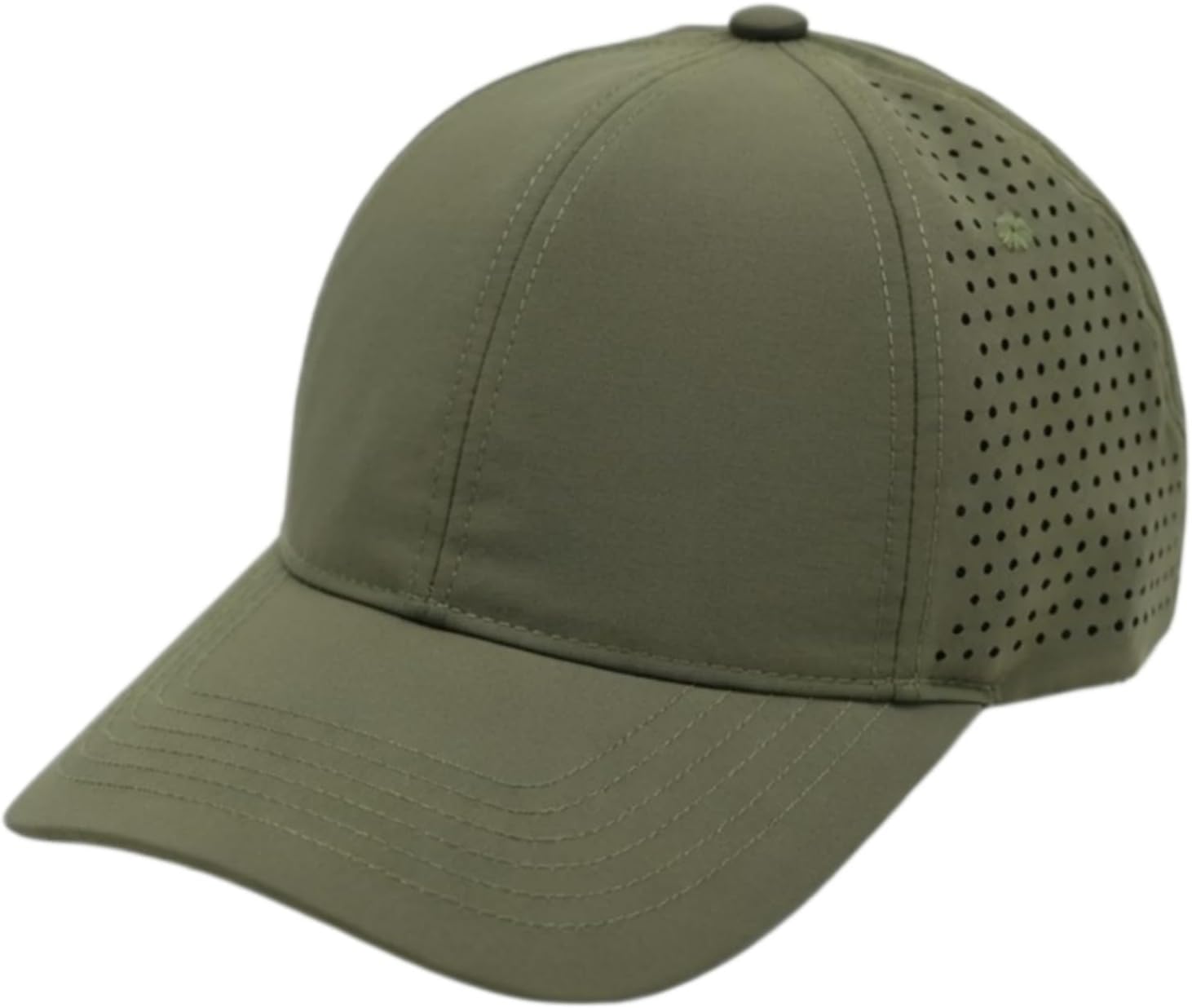 Detalle de HIQIU Baseball Cap Herren/Sommer Mesh – atmungsaktive, schnell trocknende Sport-Outdoor-Cap mit verstellbarem Band