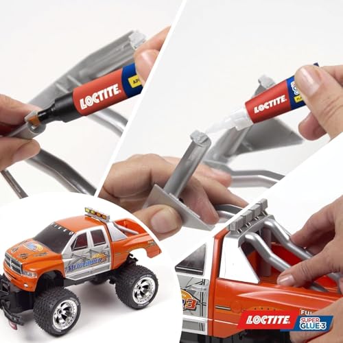 Thumbnail 7 de Loctite Super Glue-3 Plásticos: pegamento instantáneo transparente para PP, PE y PTFE (2 g/4 ml)