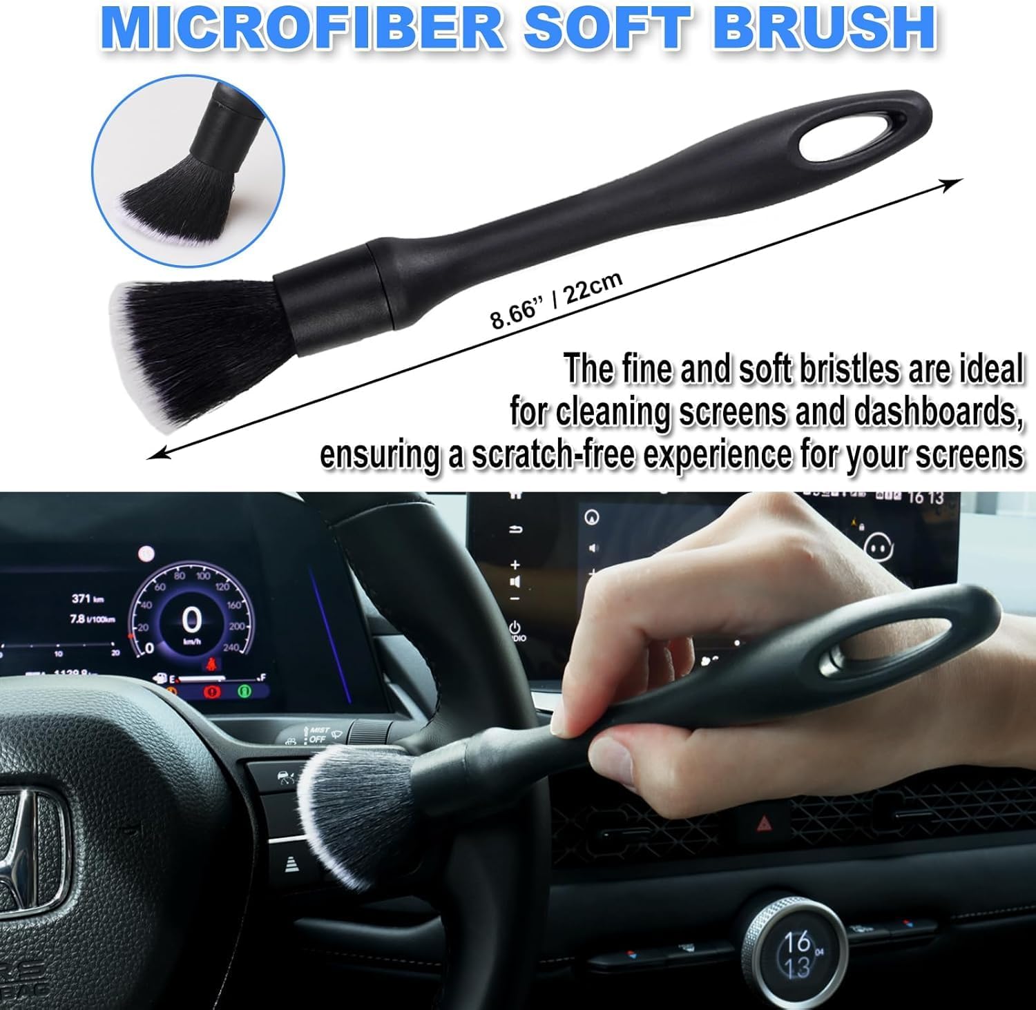Detalle 2 de Car Detailing Brush Set, 7-Piece