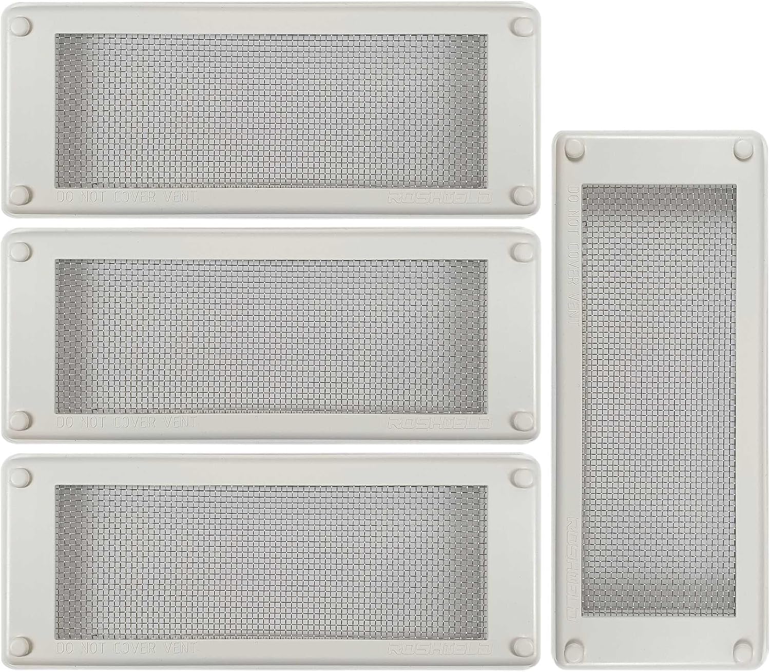 Roshield Pest Proofing Air Brick Mesh Vent Cover x 4 🪟