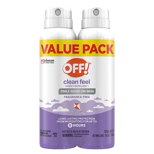 Thumbnail 9 de OFF! Clean Feel Insect Repellent Aerosol with 20% Picaridin – 2-Pack (5 oz each)