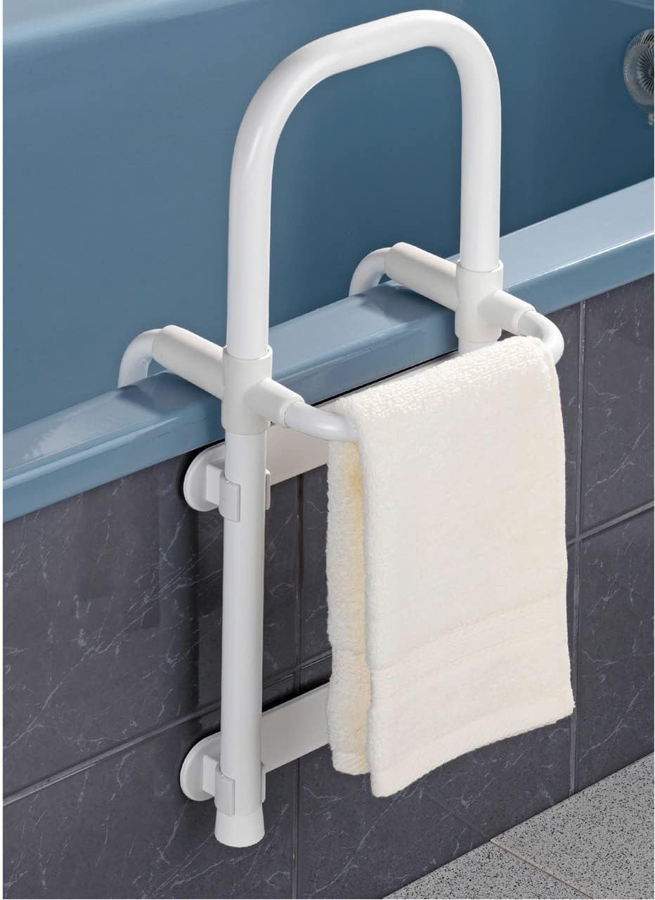 Thumbnail 6 de Rail de sécurité pour baignoire Secura 8110100 de WENKO — réglable et robuste (120 kg) en aluminium