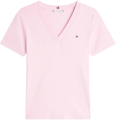 Thumbnail 4 de Tommy Hilfiger Slim Cody V-nk Ss Ww0ww40584 camiseta mujer XXS