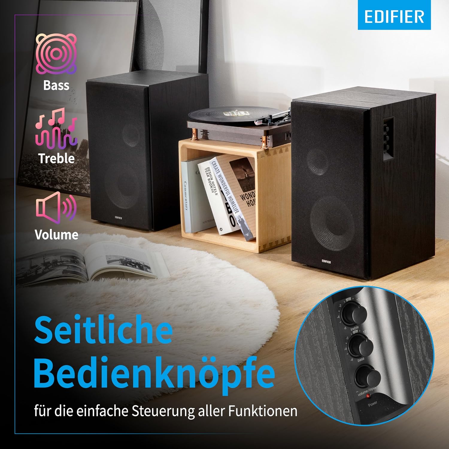Thumbnail 6 de Edifier Studio R2750DB 2.0 Bluetooth Schwarz