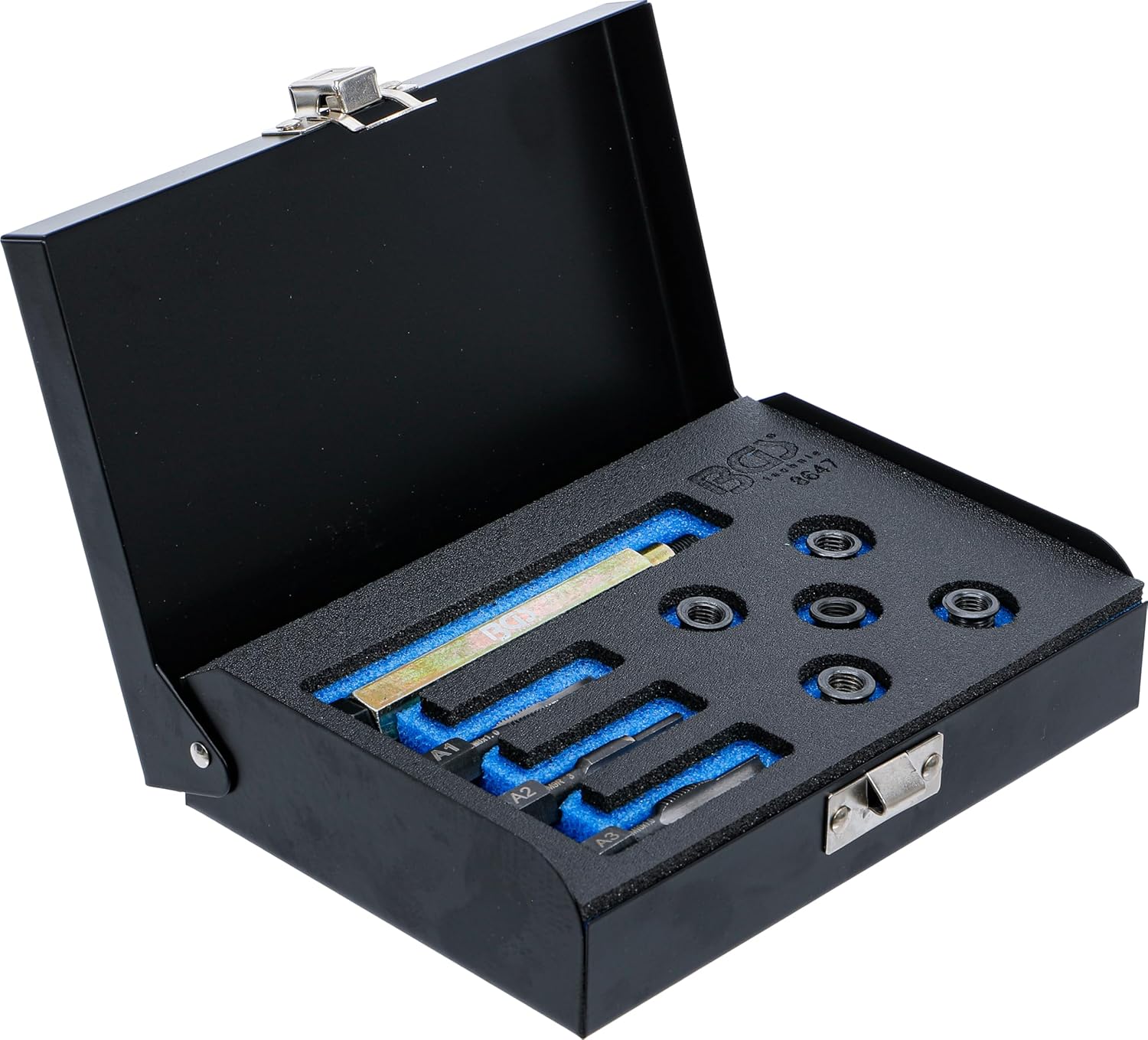 Detalle de BGS 8647 kit riparazione filetti sedi candelette M8 x 1,0
