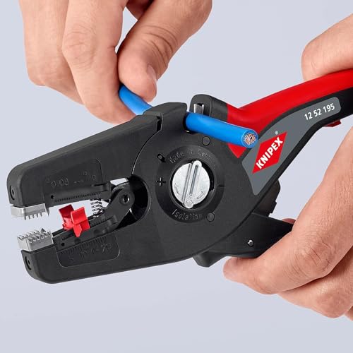 Detalle 2 de Knipex PreciStrip16 pelacables autoajustable 195 mm